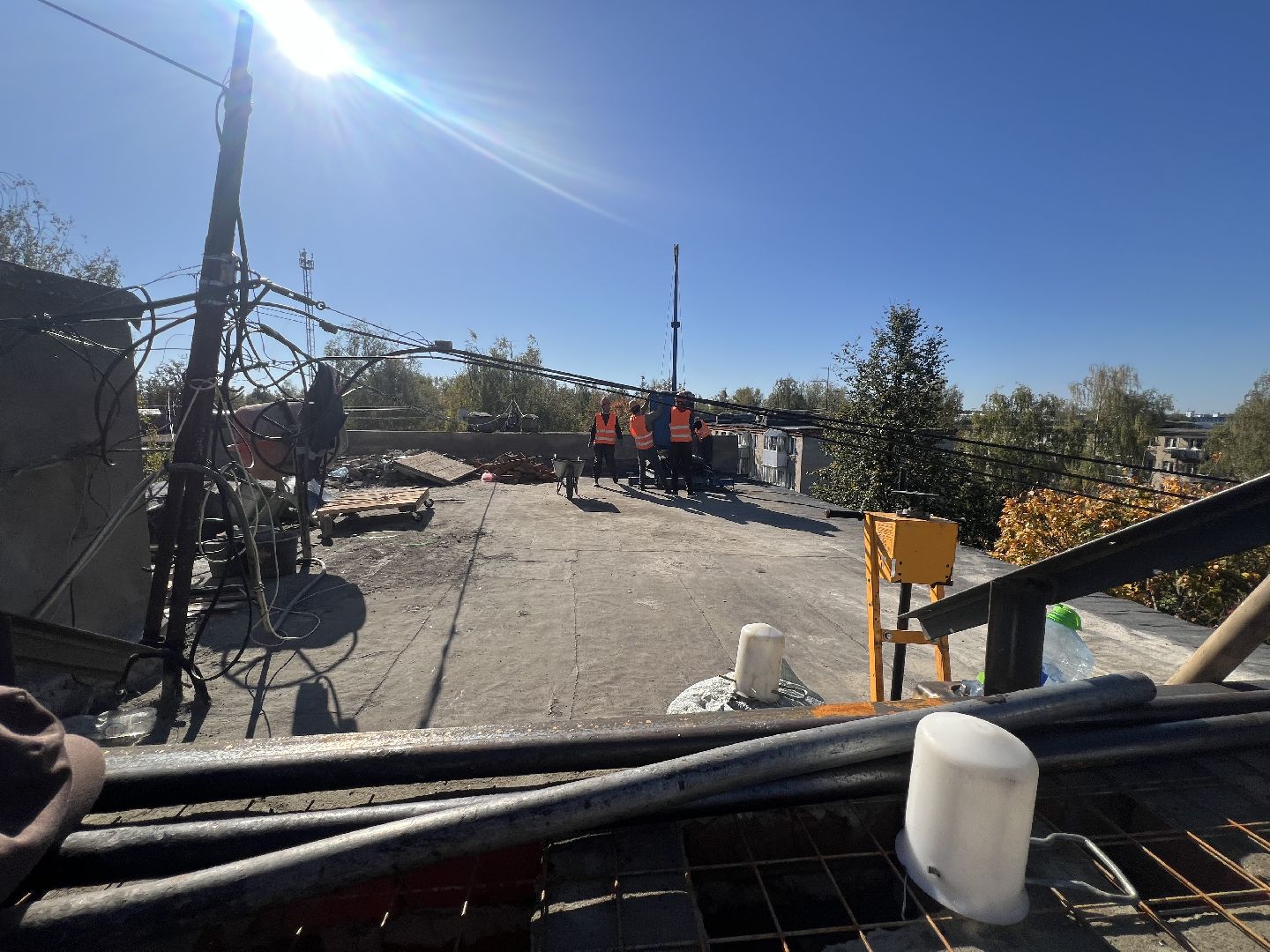 талдомский городской округ, Ремонт крыши запрудня,