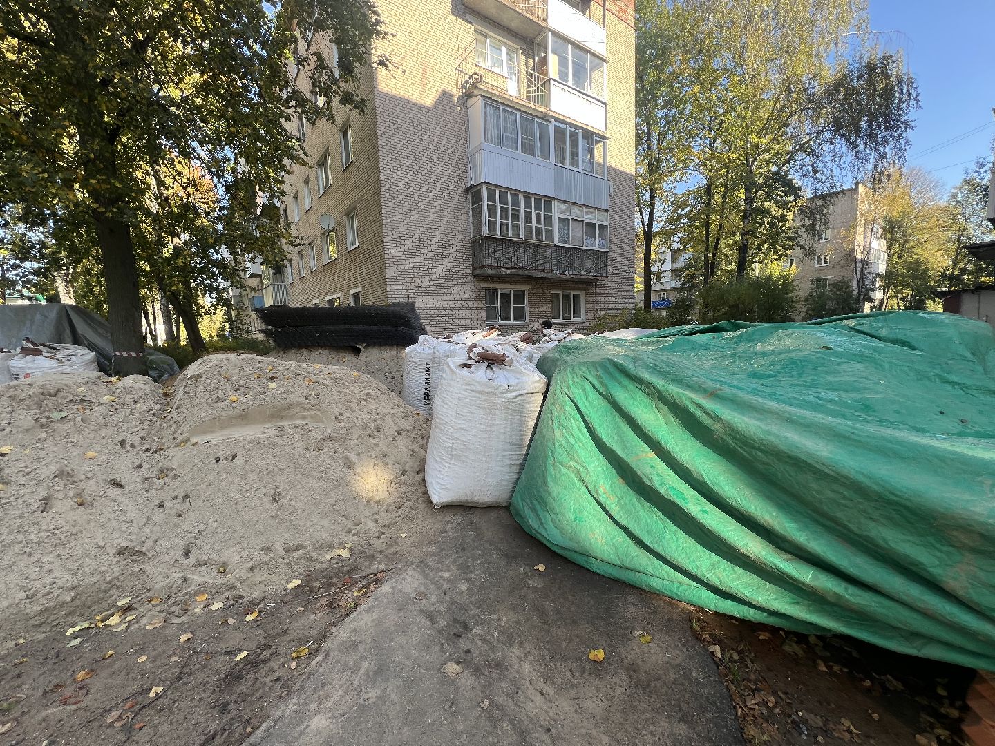 талдомский городской округ, Ремонт крыши запрудня,