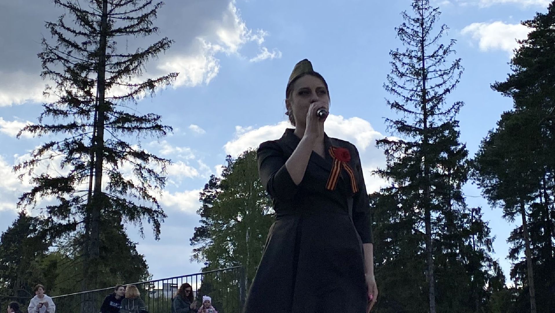 Балашиха, Подмосковье, День Победы, парки, огненное шоу