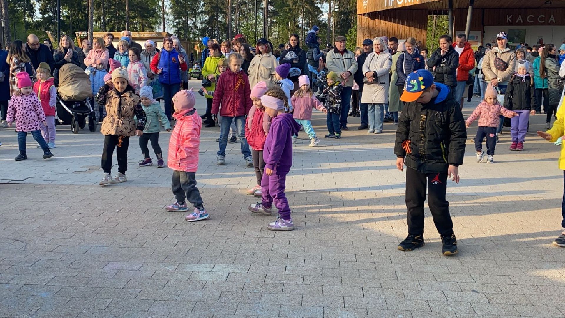 Балашиха, Подмосковье, День Победы, парки, огненное шоу