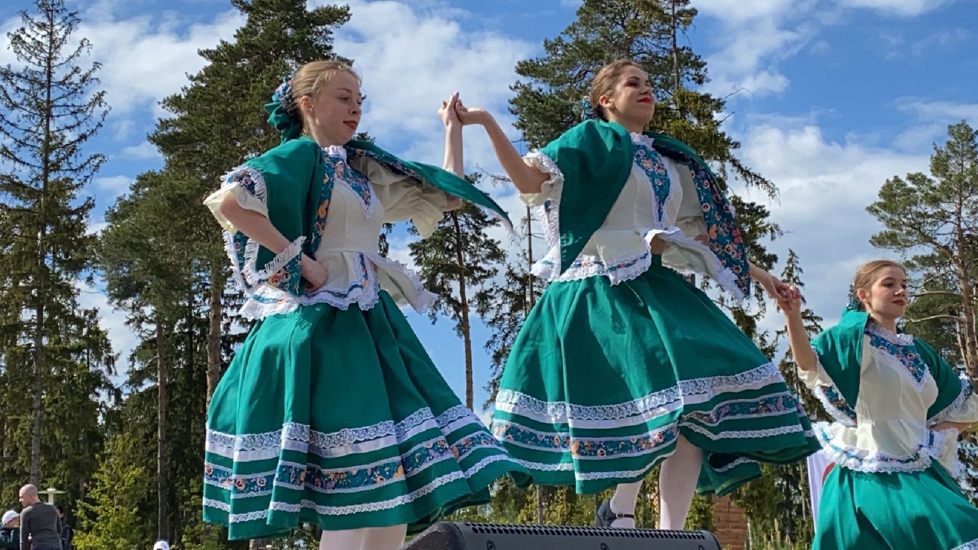 Балашиха, Подмосковье, День Победы, парки, огненное шоу