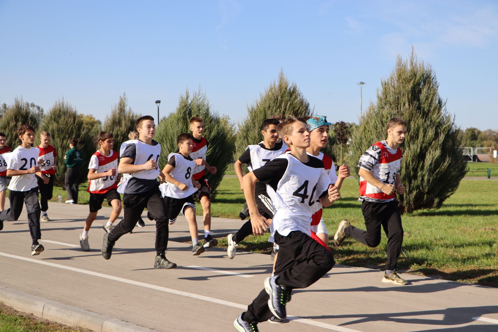 серебряные пруды, вертолетный спорт, забег ереминой, парк серебряный,