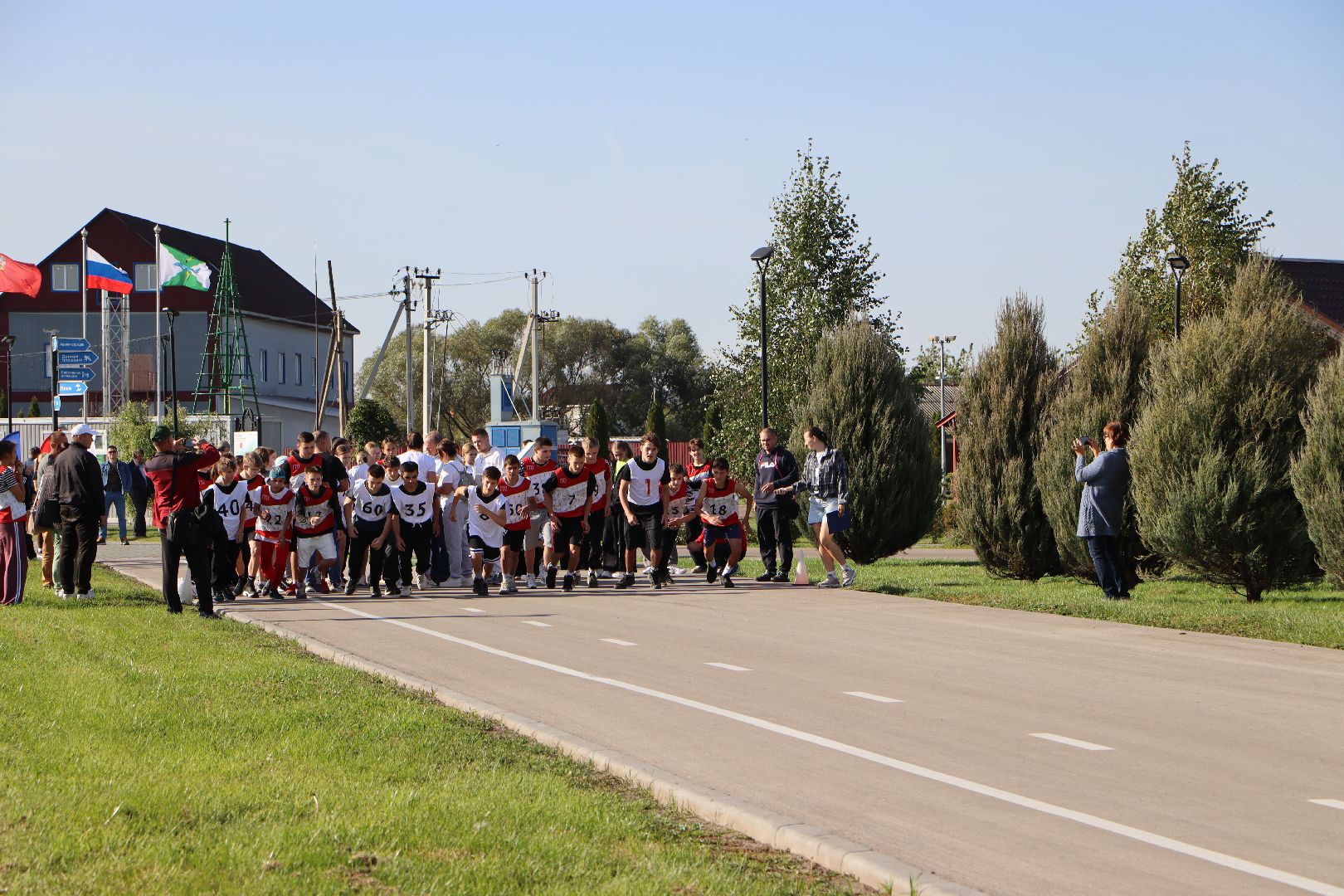 серебряные пруды, вертолетный спорт, забег ереминой, парк серебряный,