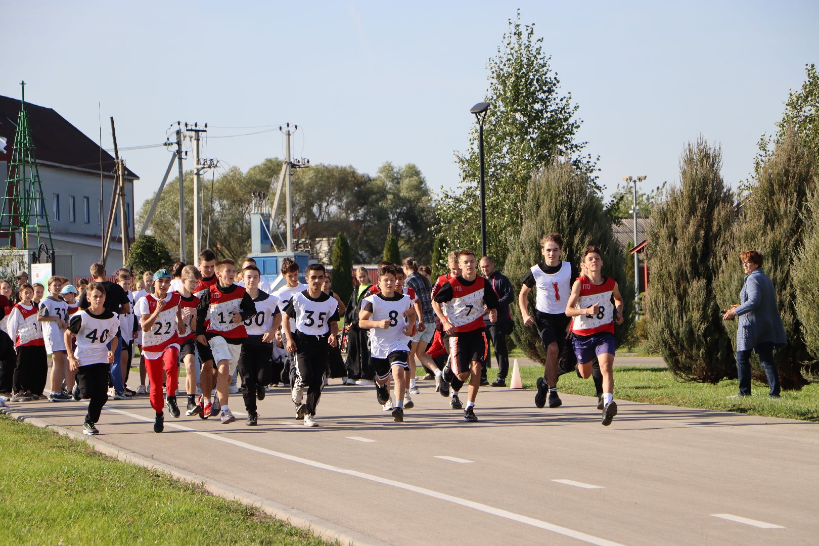 серебряные пруды, вертолетный спорт, забег ереминой, парк серебряный,