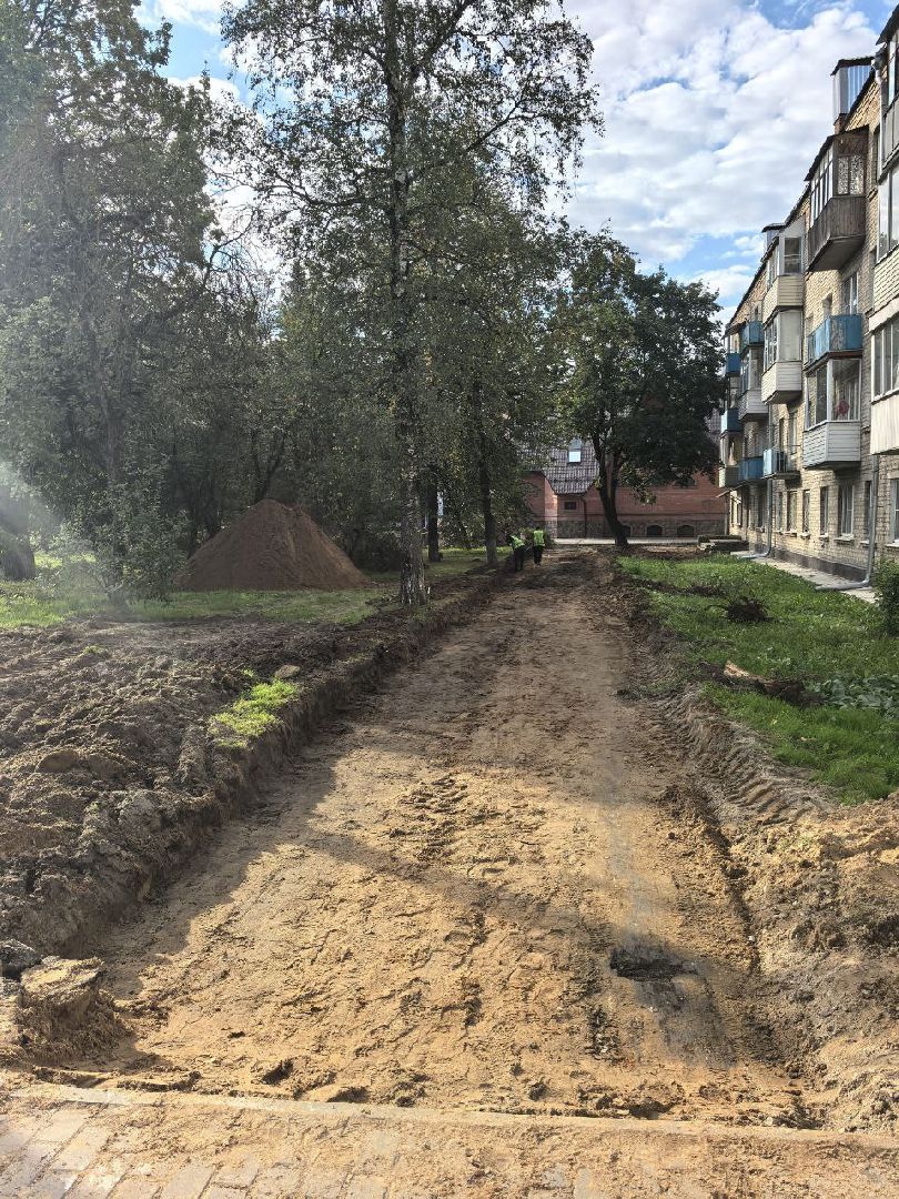 сергиево-посадский городской округ, хотьково, благоустройство, благоустройство площади, сквер , памятник дзержинскому,тц любимый,