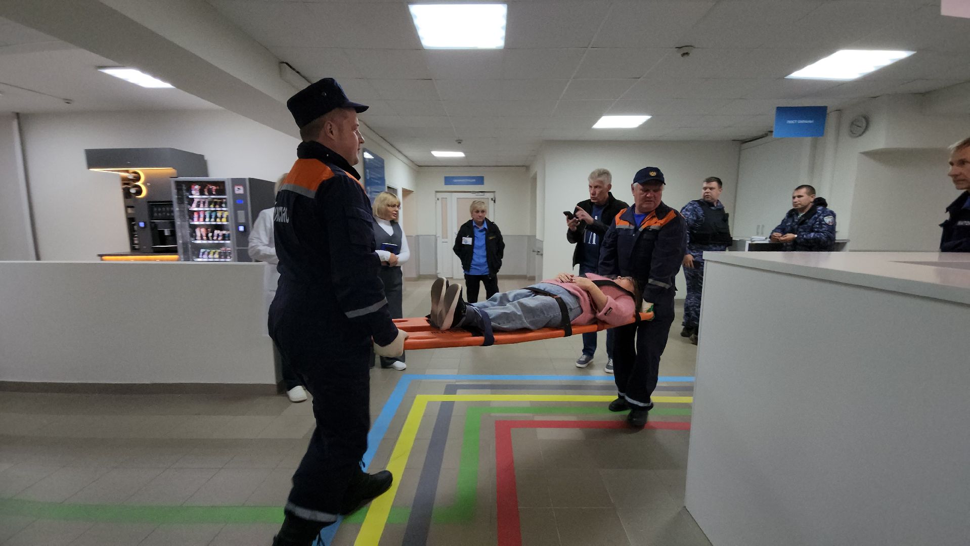 Руза , рузская больница, антитеррористические учения,