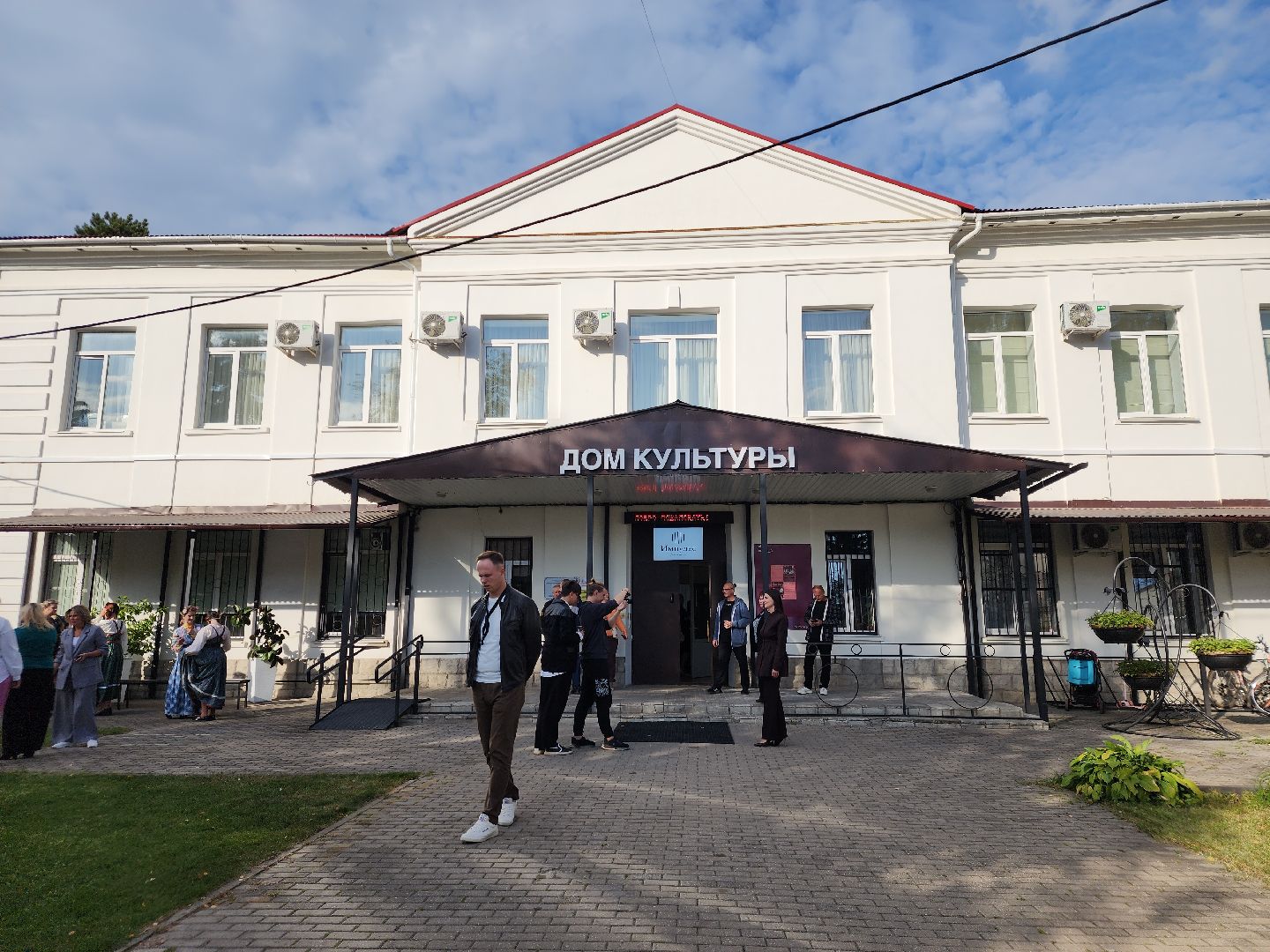 дом культуры, пушкинский городской округ, Послок Челюскинский, ремонт дома культуры, культура,