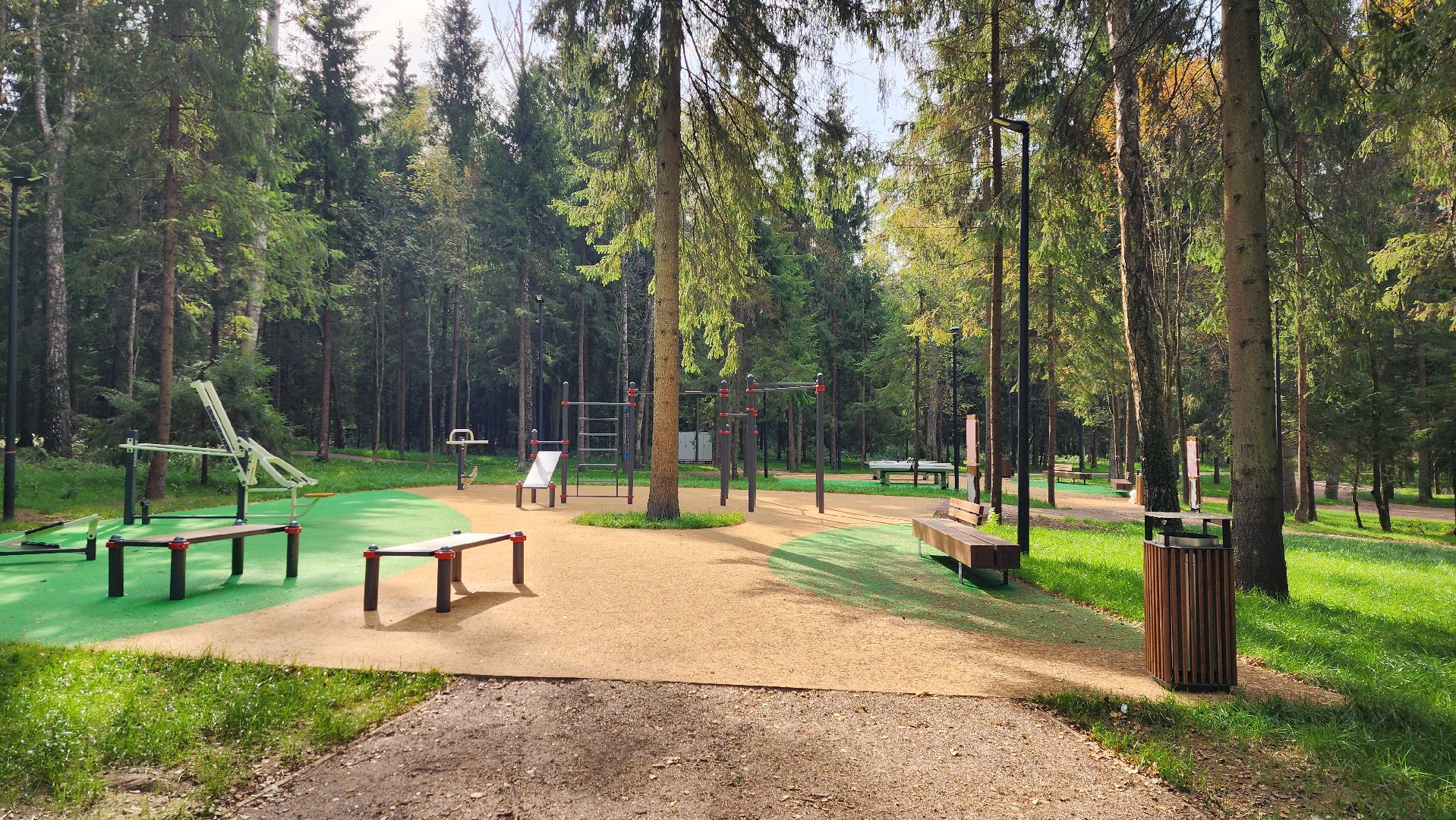 благоустройство, истра, лесопарк,