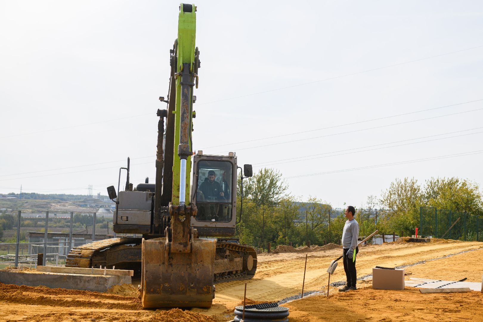лыткарино, строительство , стадион полет,