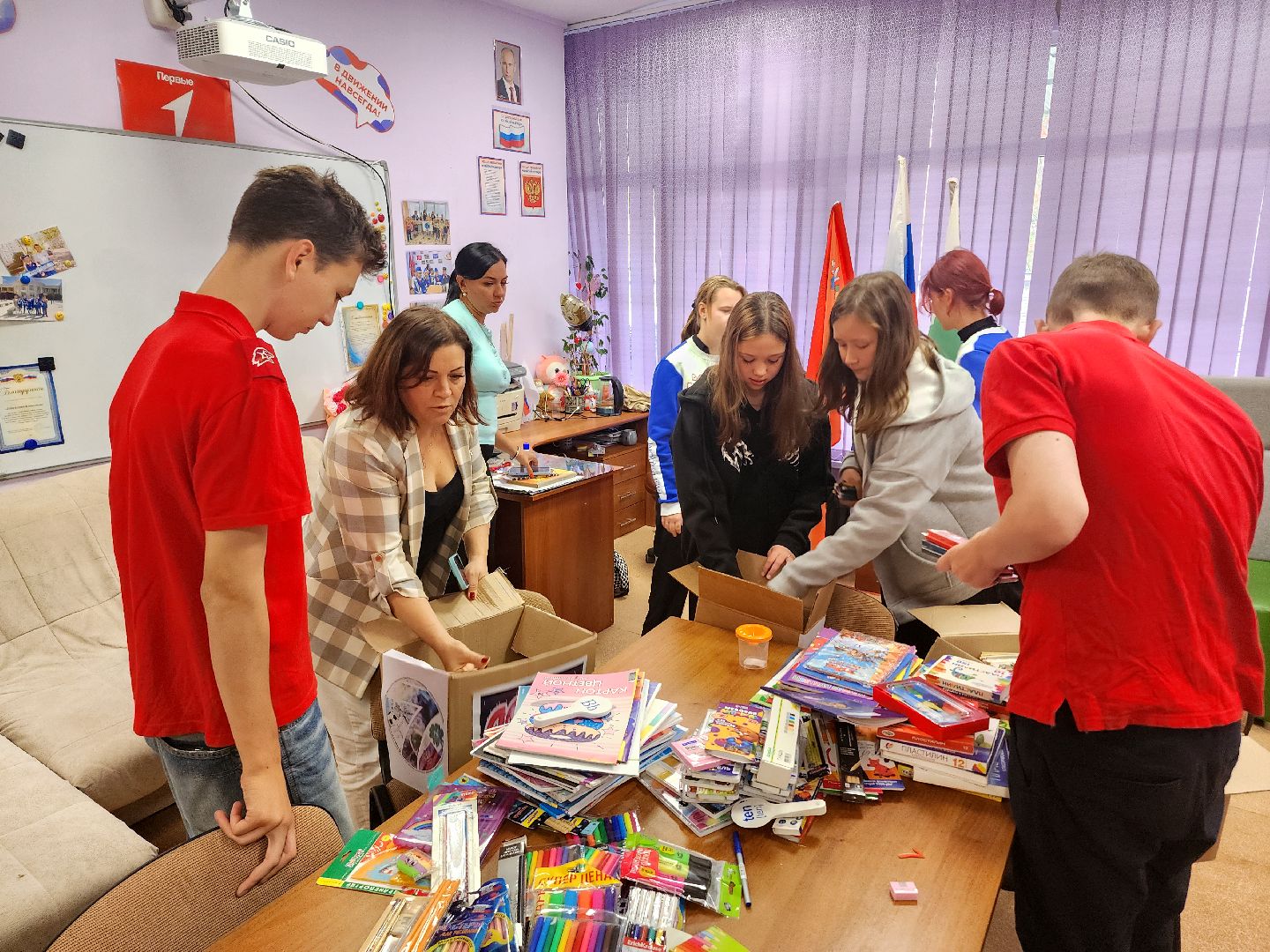 дубна, волонтеры подмосковья, добро без границ, движение первых дубна, гуманитаная помощь,благотворительность,