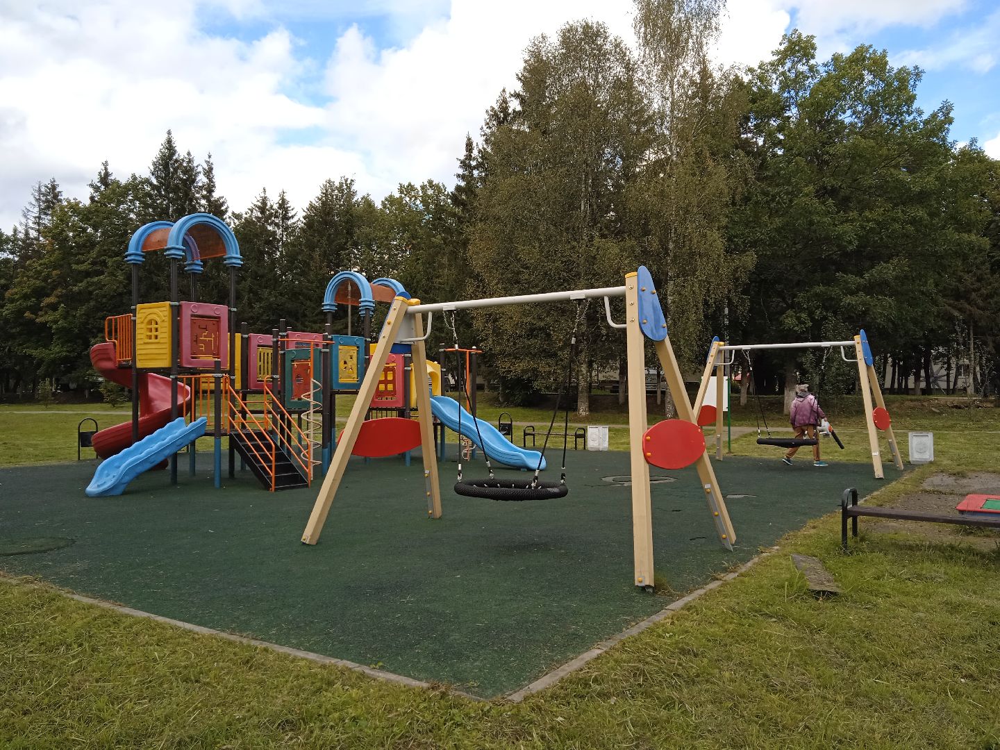 городской округ восход, жкх, благоустройство, детская площадка, уборка детских площадок,