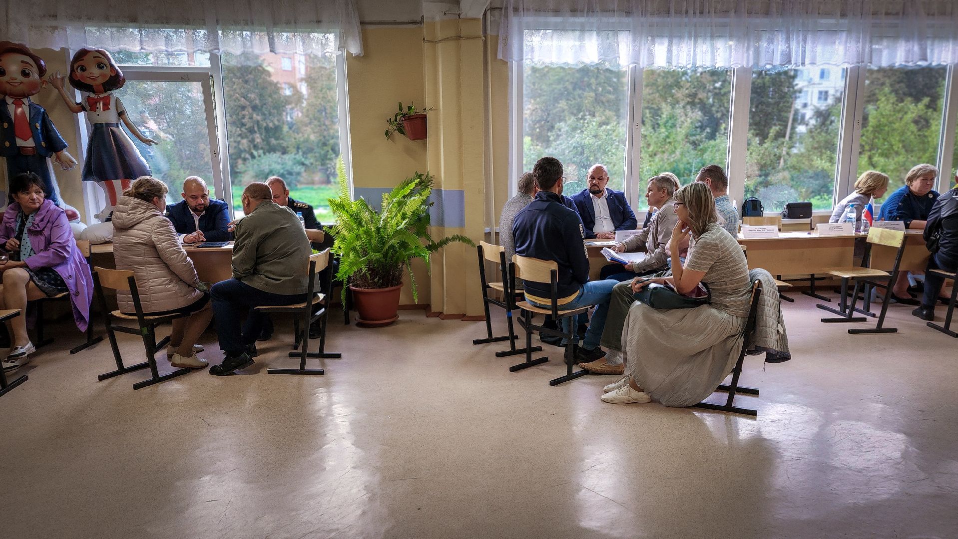 выездная администрация в бронницах, обращение жителей к администрации , вопросы благоустройства территории ,