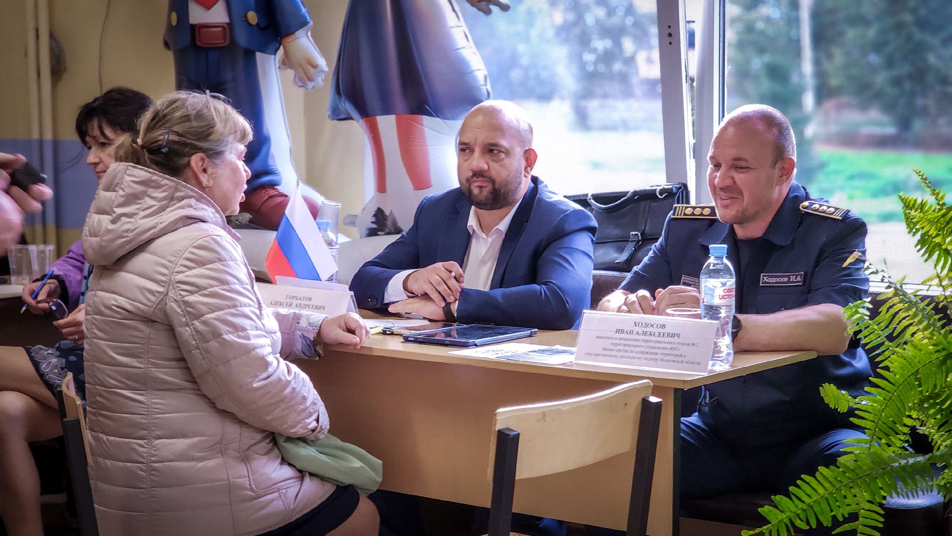 выездная администрация в бронницах, обращение жителей к администрации , вопросы благоустройства территории ,