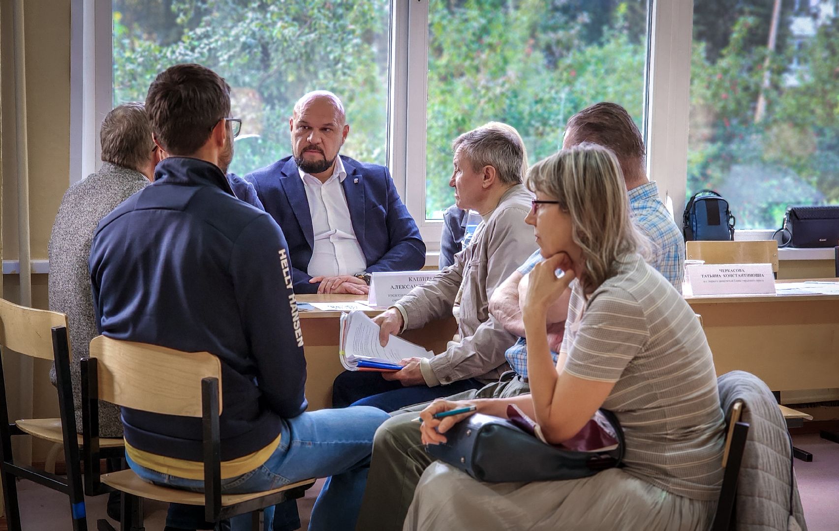 выездная администрация в бронницах, обращение жителей к администрации , вопросы благоустройства территории ,