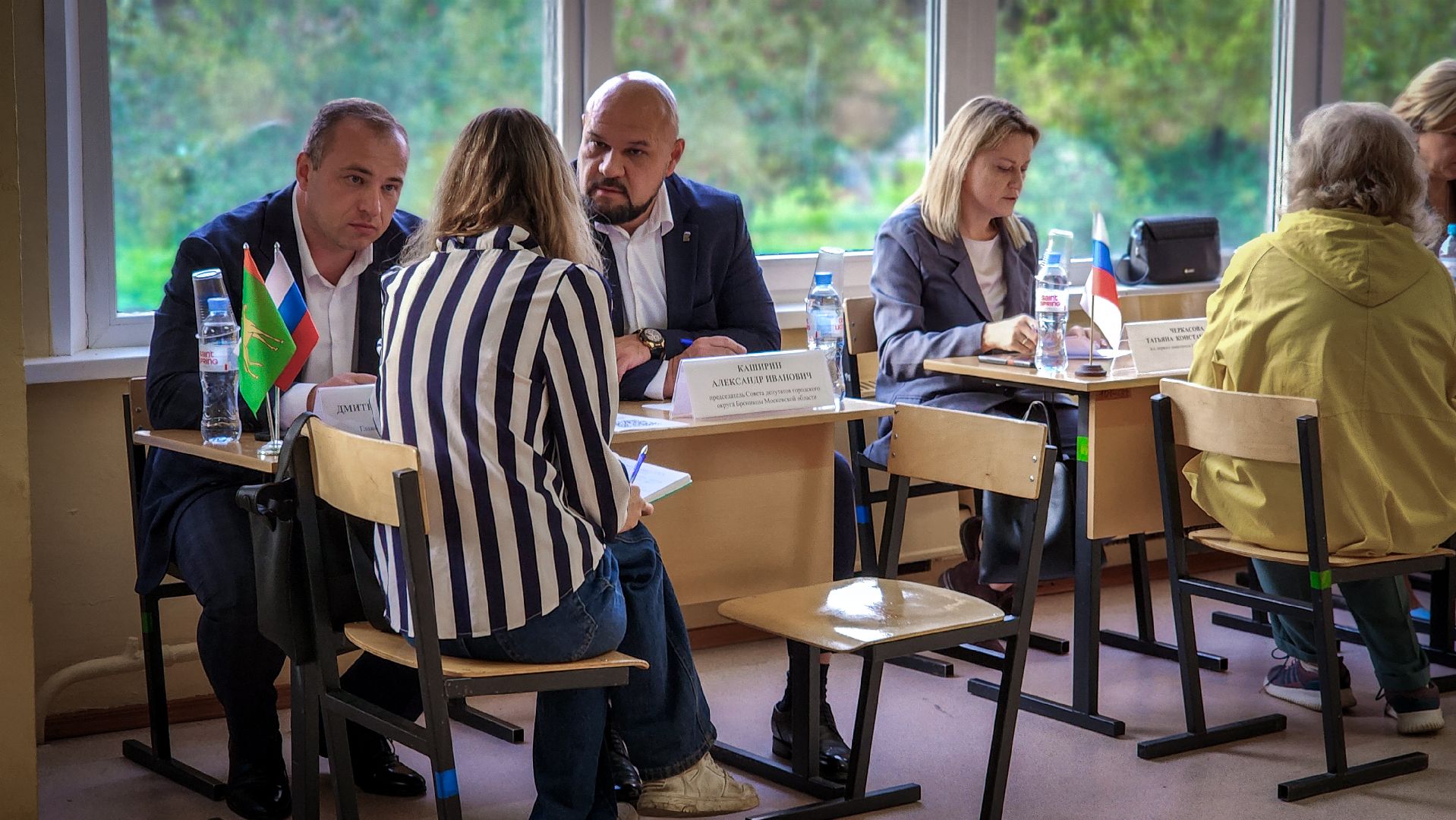 выездная администрация в бронницах, обращение жителей к администрации , вопросы благоустройства территории ,