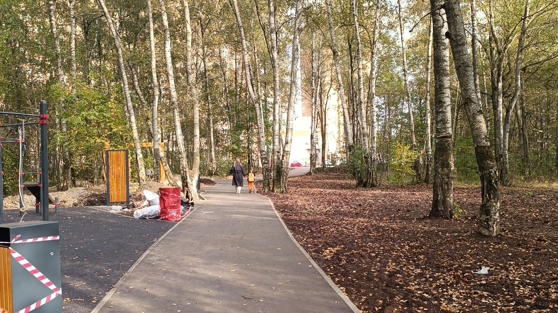 сквер, благоустройство, лобня,