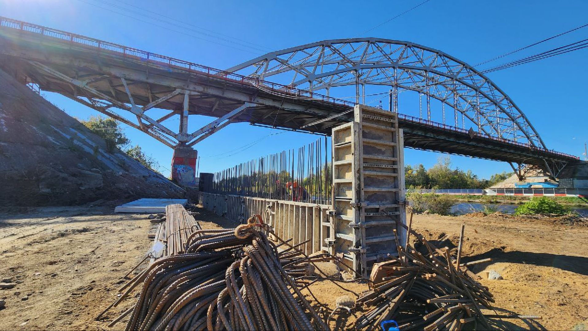 Дмитров, Реконструкция Рогачевского моста, Мостоотряд-90, Минтранс, Губернатор Воробьев,