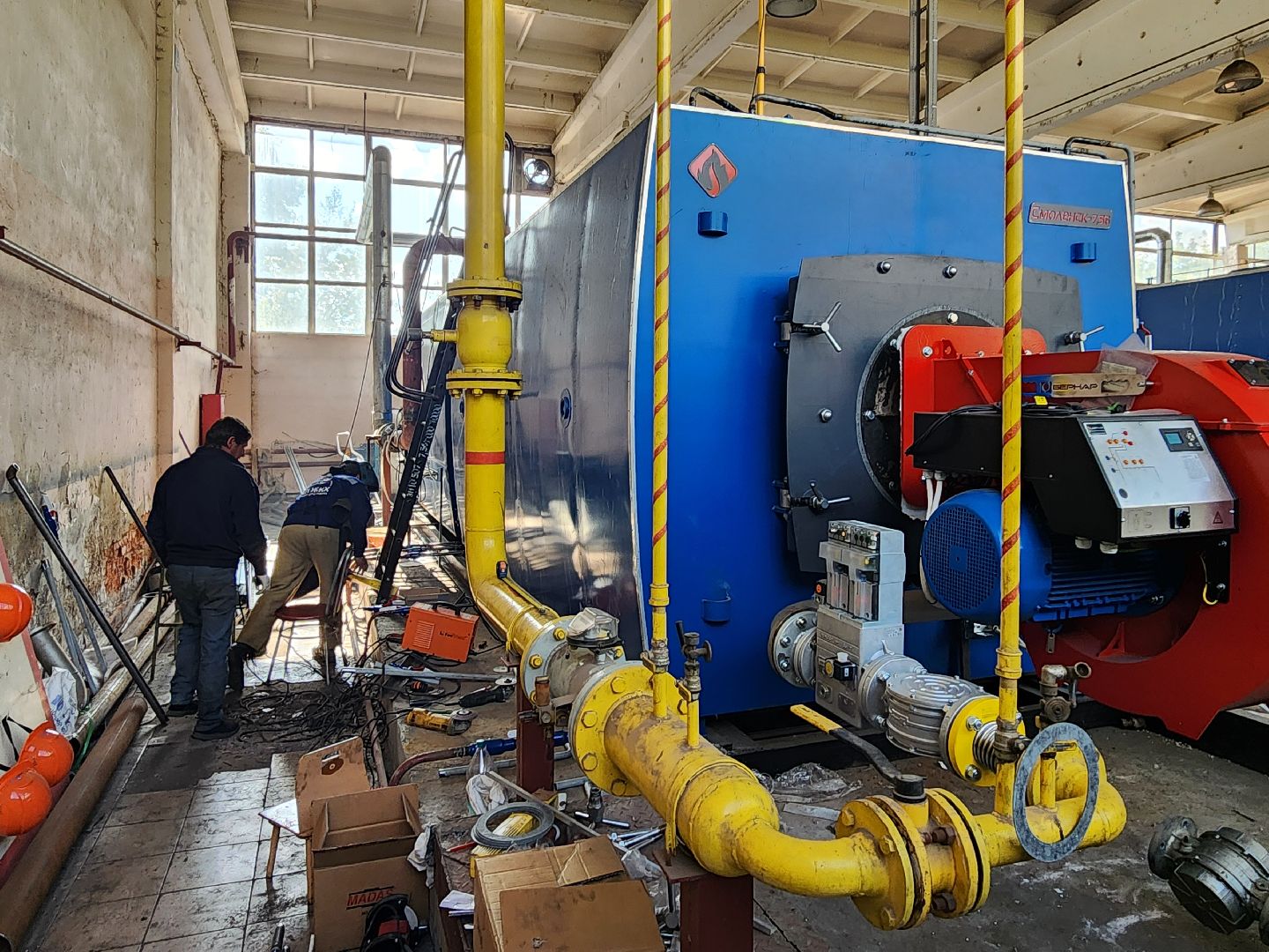 чехов, поселок мещерское, котельная 5, модернизация, реконструкция, обновление, замена котлов, система химической подготовки воды, ремонт и замена оборудования, подготовка к отопительному сезону,замена автоматики, пробные топки, отопление, теплоснабжение, горячее водоснабжение, жилые дома, ссоциальные объекты, психбольница,установка, подключение, монтаж,