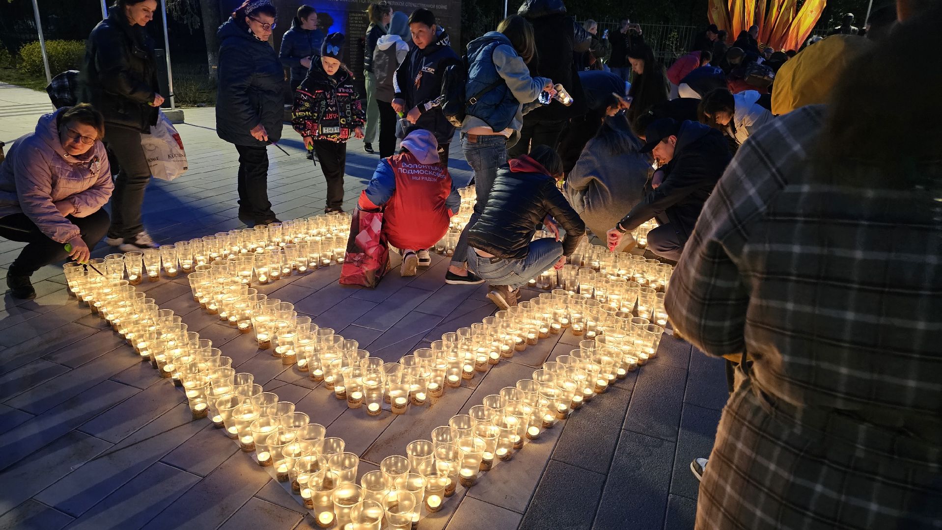 9 Мая, День Победы, свеча памяти, Котельники