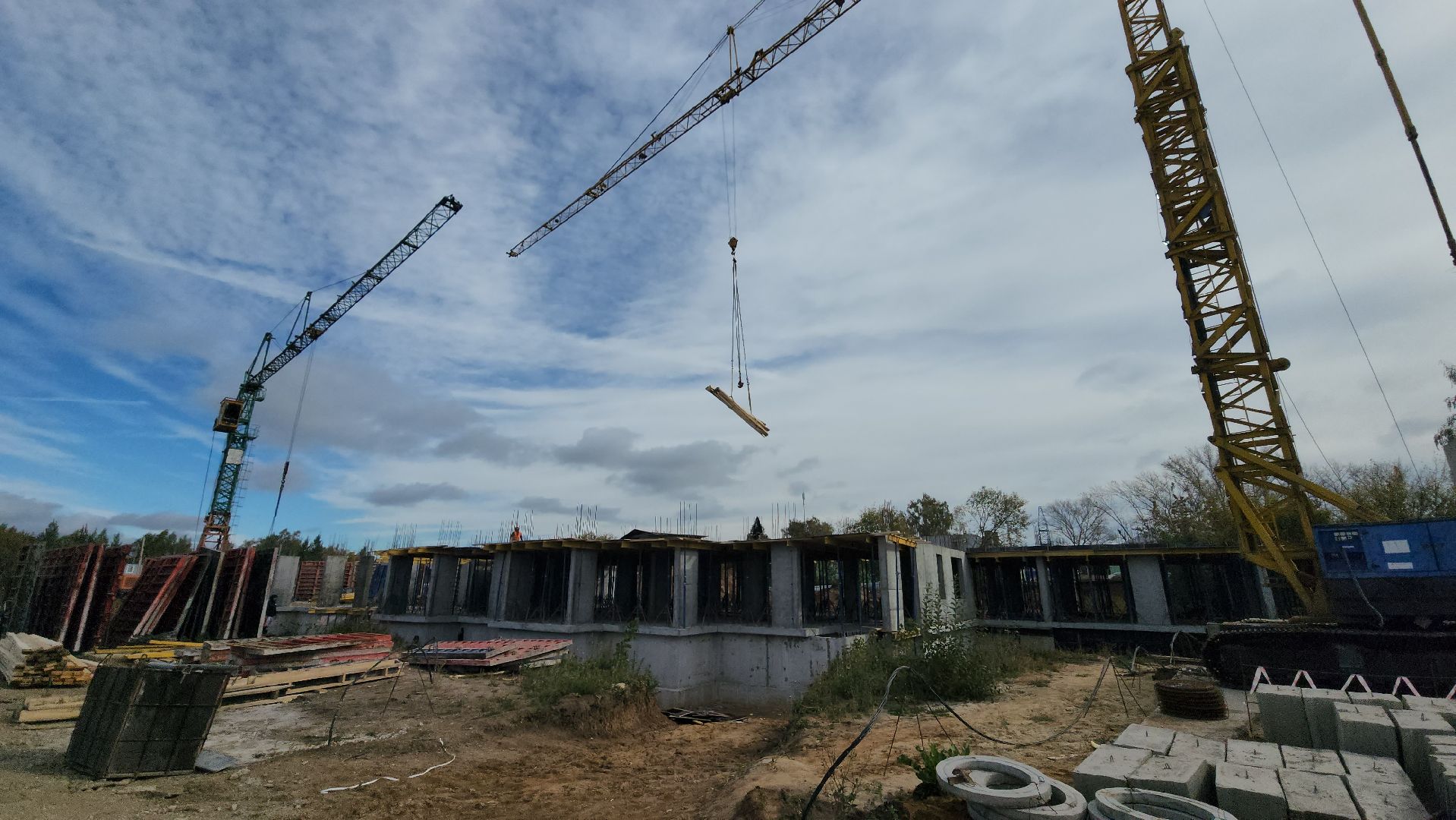 Зарайск, Строительство, дом для переселенцев зарайск, Новый дом в Зарайске,