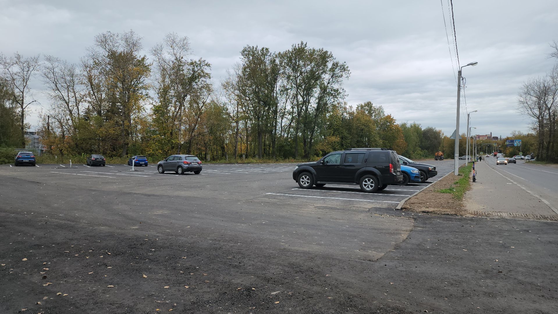 щёлково, новая парковка, благоустройство,