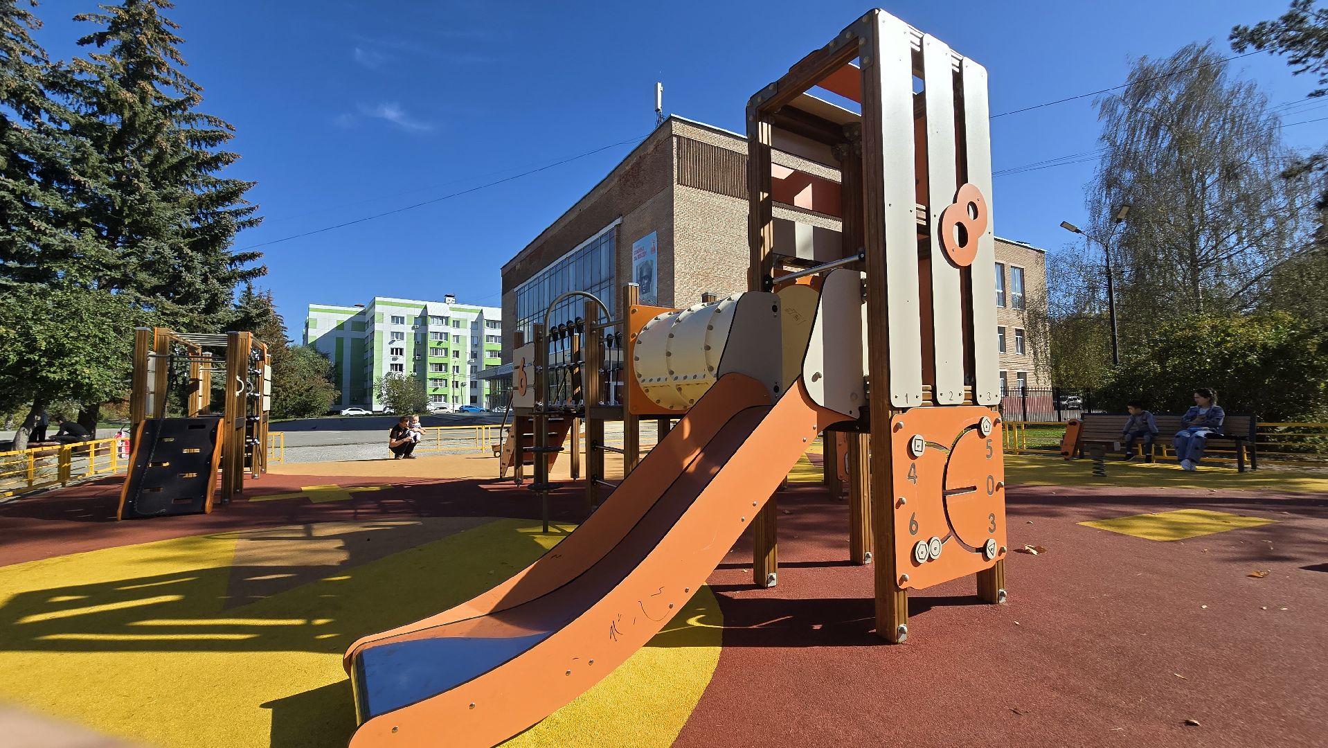 Коломна, новая детская площадка,