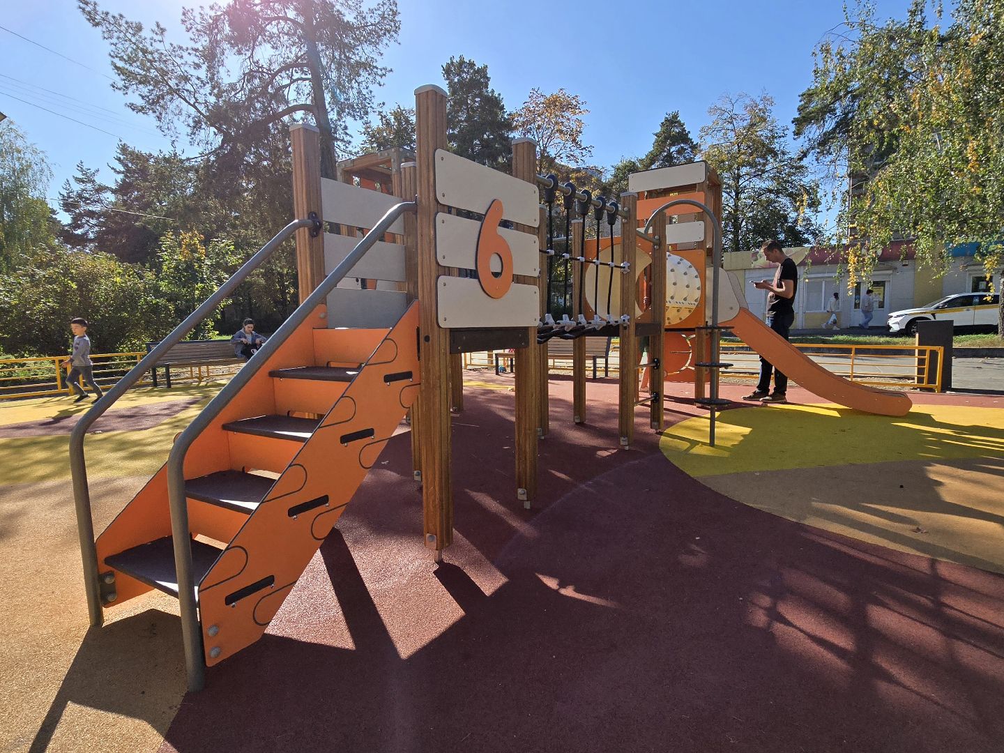 Коломна, новая детская площадка,