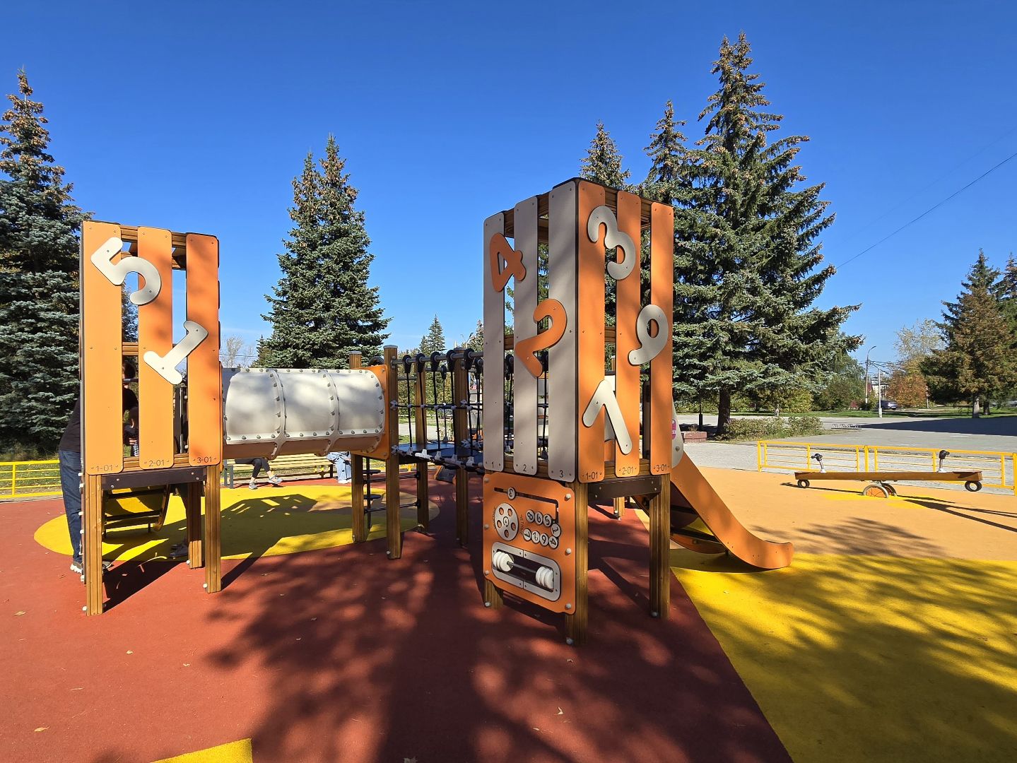 Коломна, новая детская площадка,