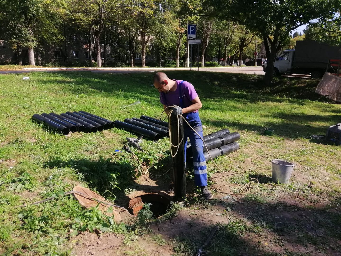 городской округ восход, жкх, благоустройство, трубы, канализационные сети,