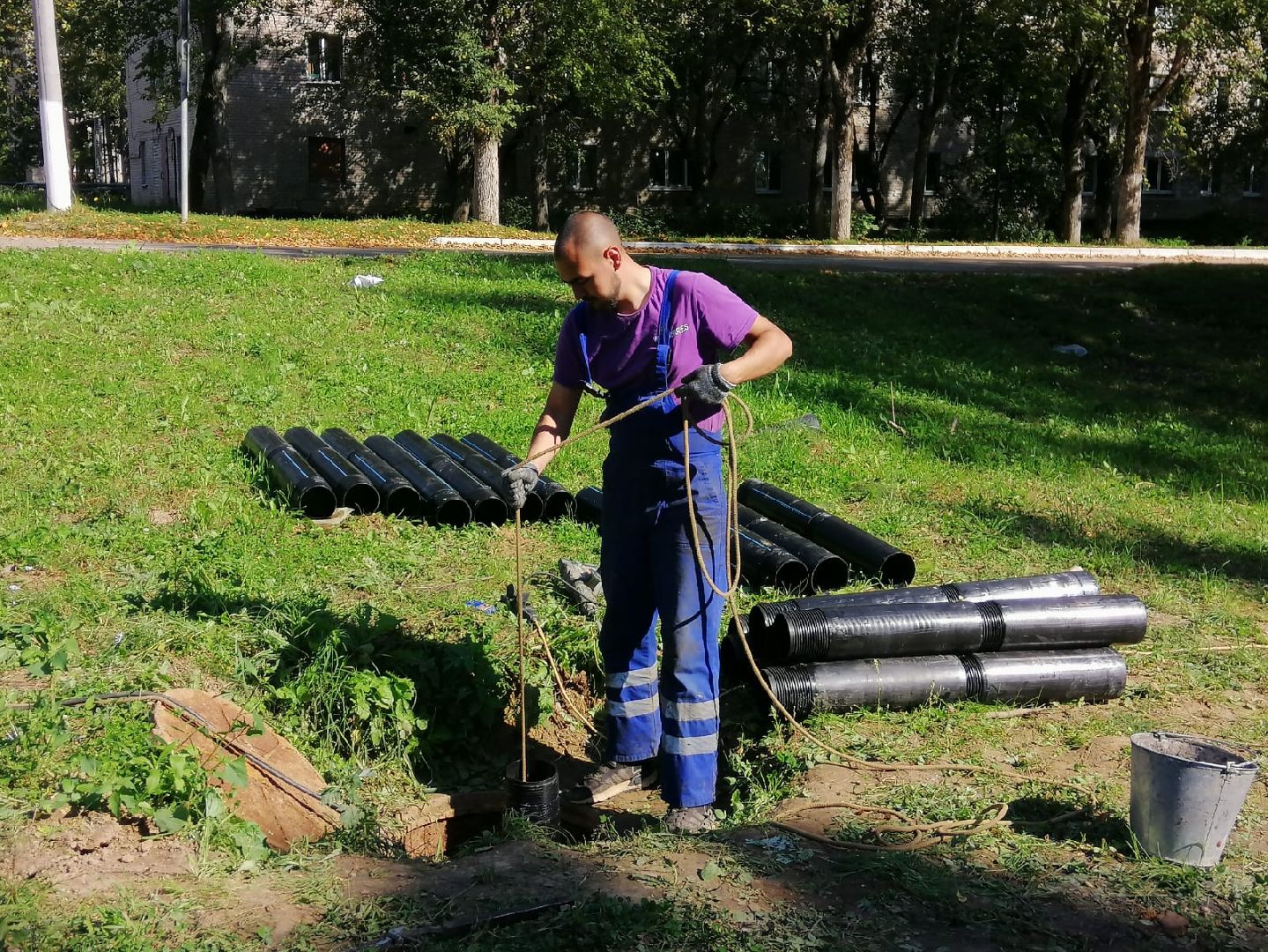 городской округ восход, жкх, благоустройство, трубы, канализационные сети,