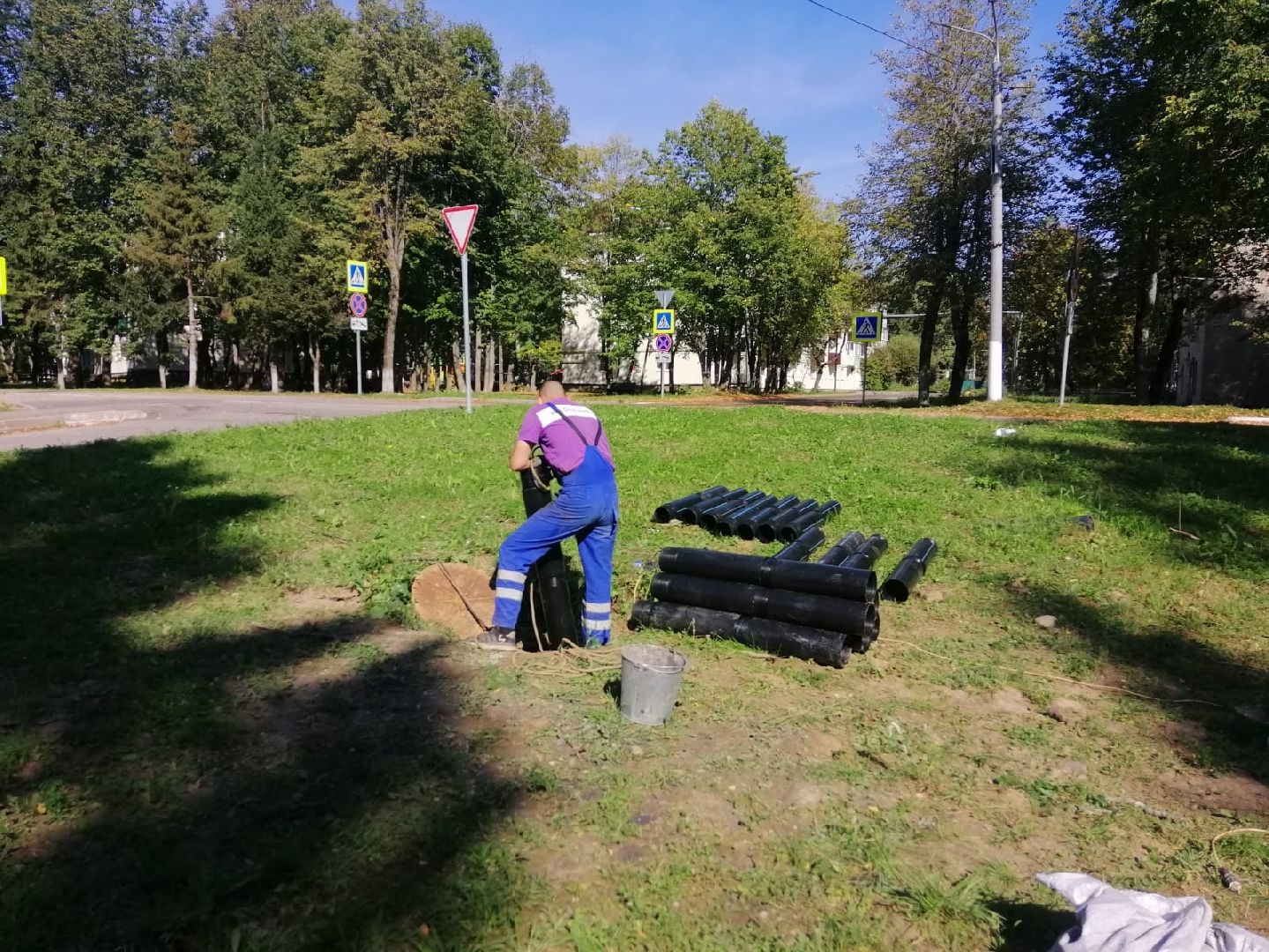 городской округ восход, жкх, благоустройство, трубы, канализационные сети,