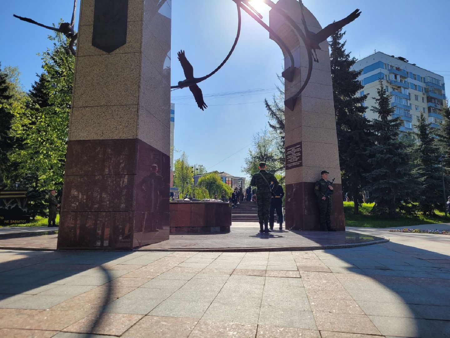 день победы; 9 мая; видное; возложение; аллея славы; дань памяти