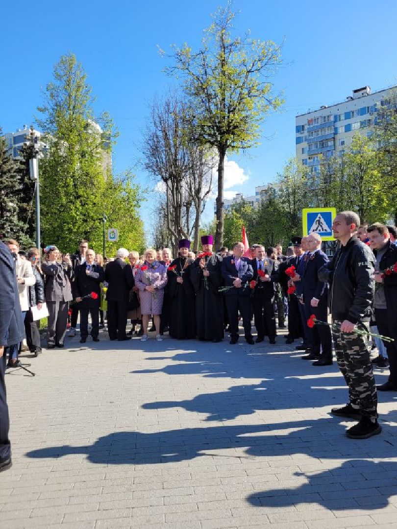 день победы; 9 мая; видное; возложение; аллея славы; дань памяти