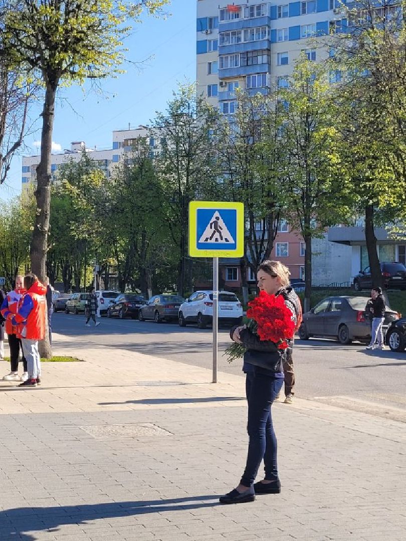 день победы; 9 мая; видное; возложение; аллея славы; дань памяти