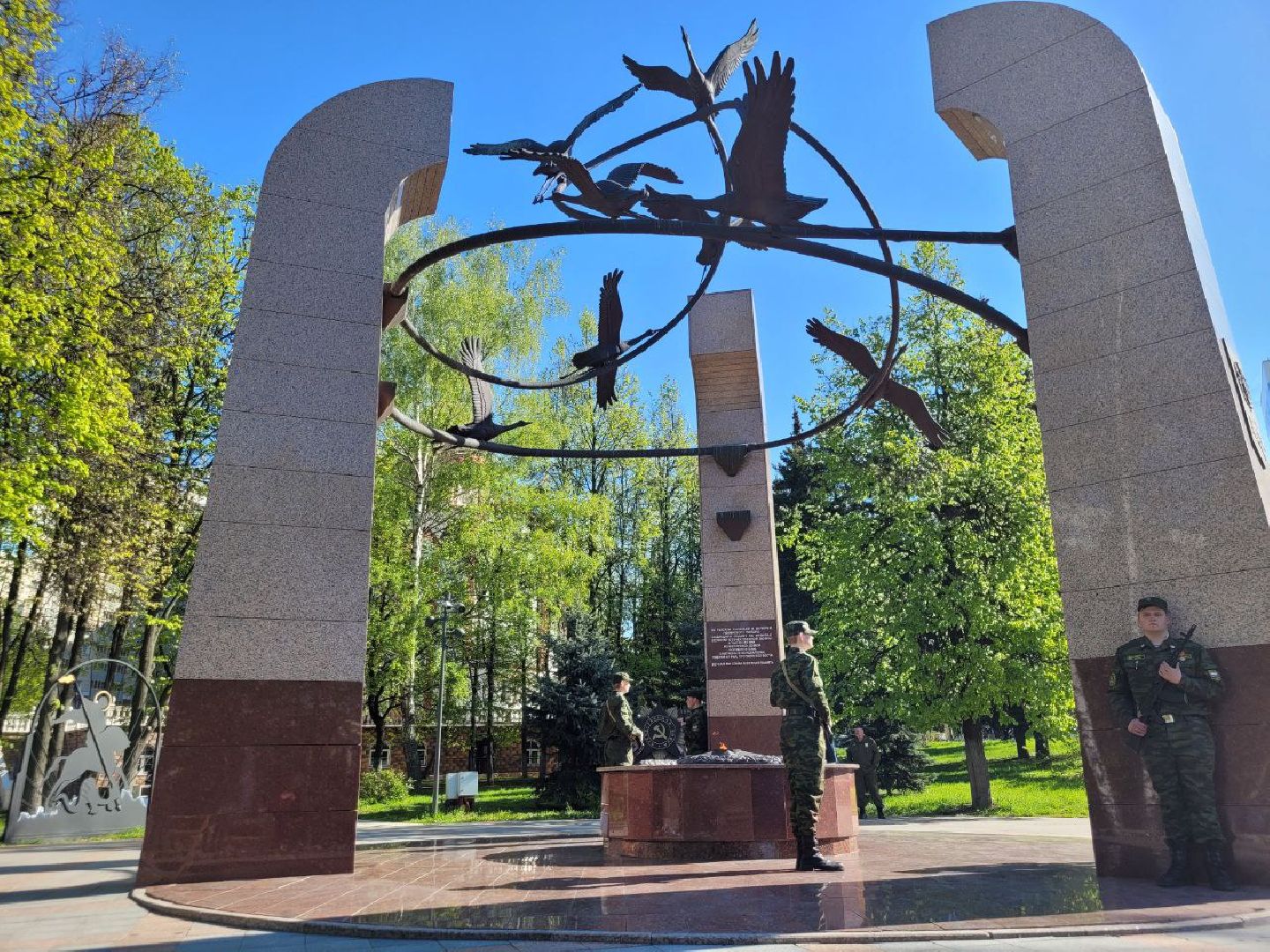 день победы; 9 мая; видное; возложение; аллея славы; дань памяти