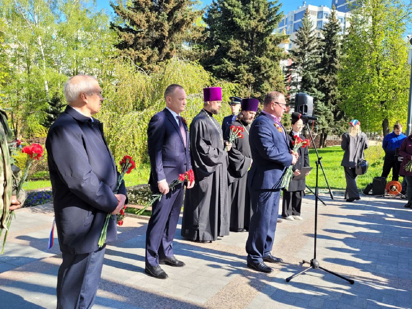 день победы; 9 мая; видное; возложение; аллея славы; дань памяти