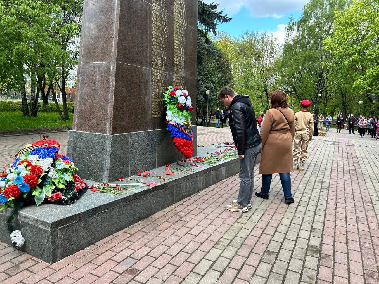 Подольск, возложение цветов, память, дань уважения