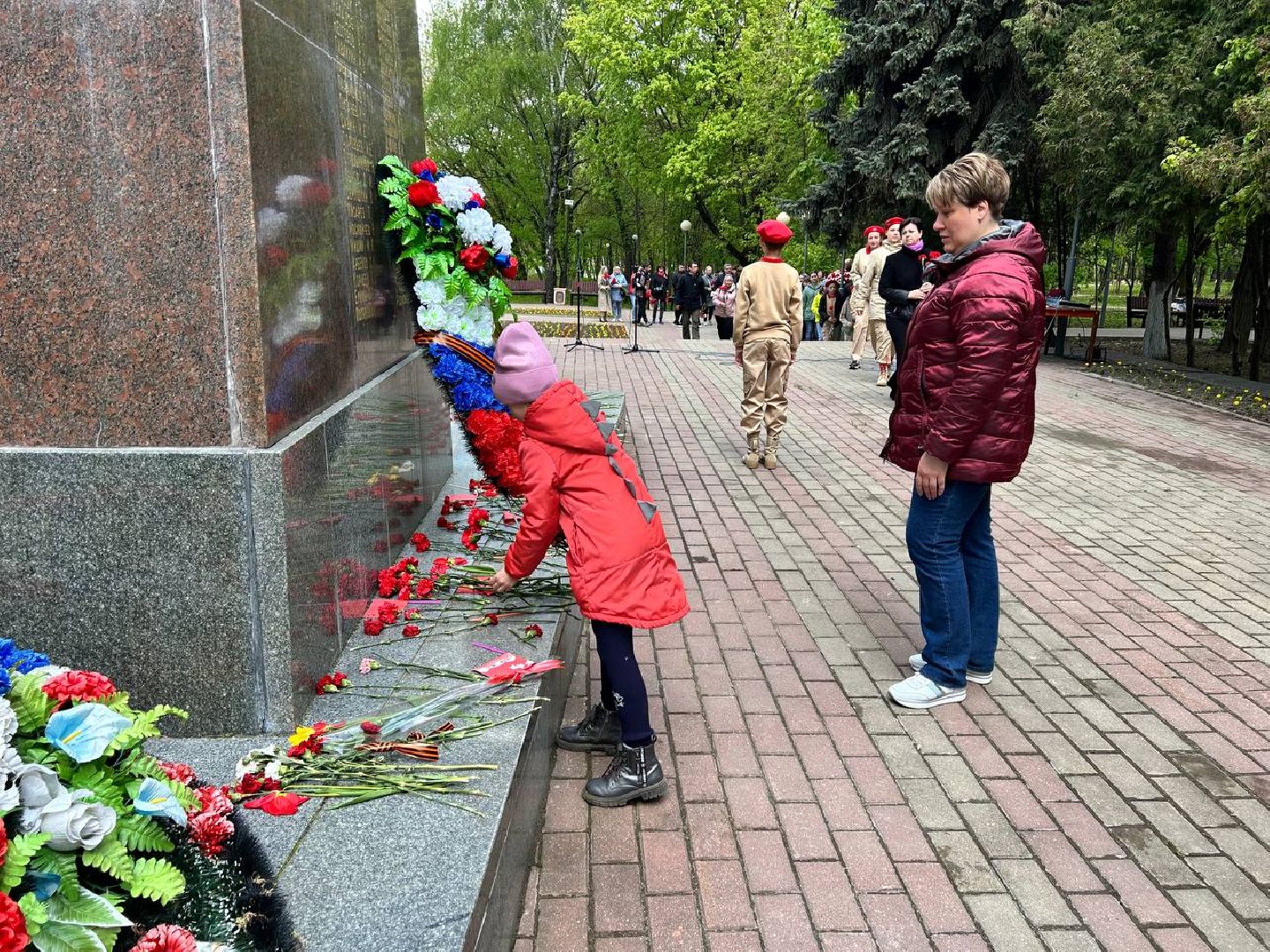 Подольск, возложение цветов, память, дань уважения