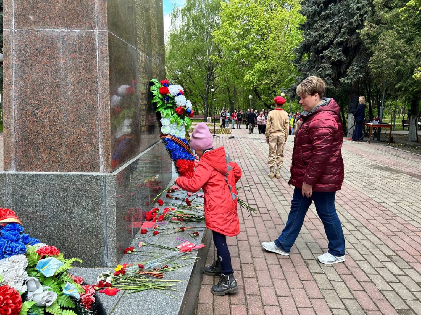 Подольск, возложение цветов, память, дань уважения