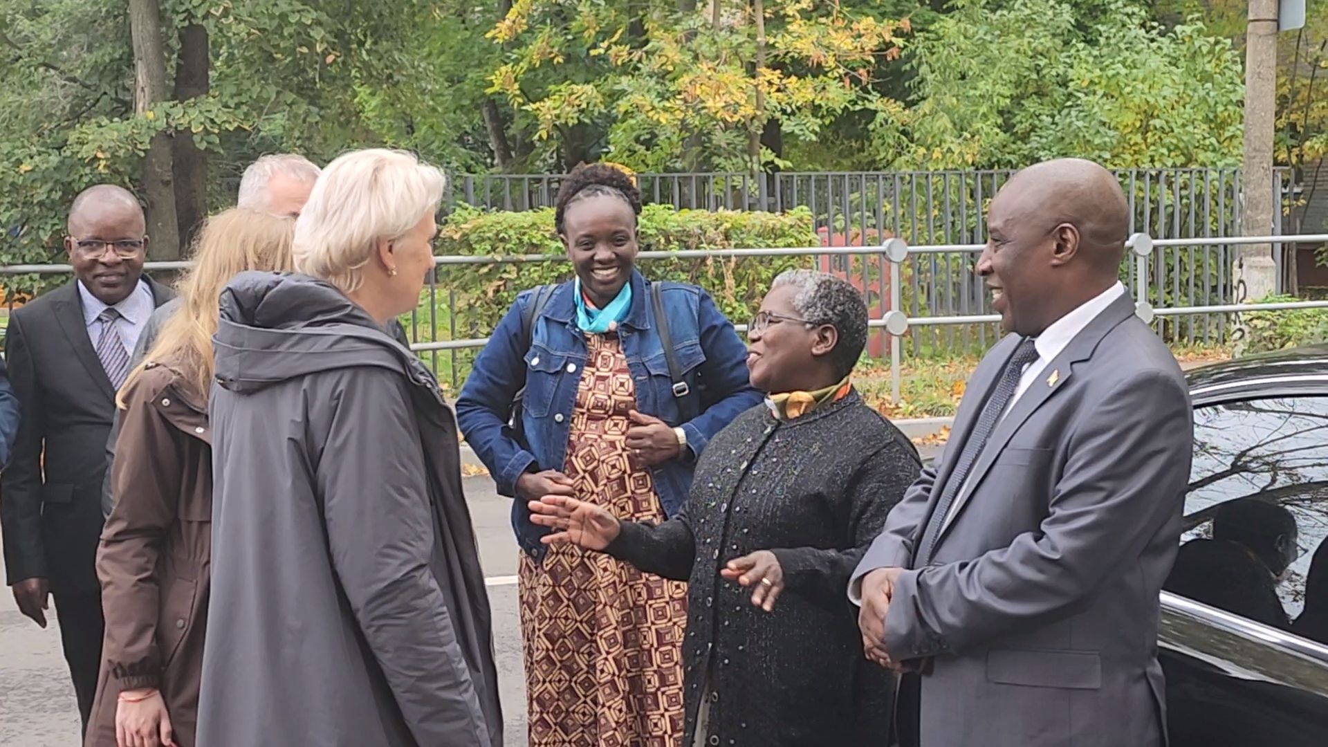 королёв, подстанция скорой помощи в королеве, гости из африки в королеве, делегация, медицина, обмен опытом,