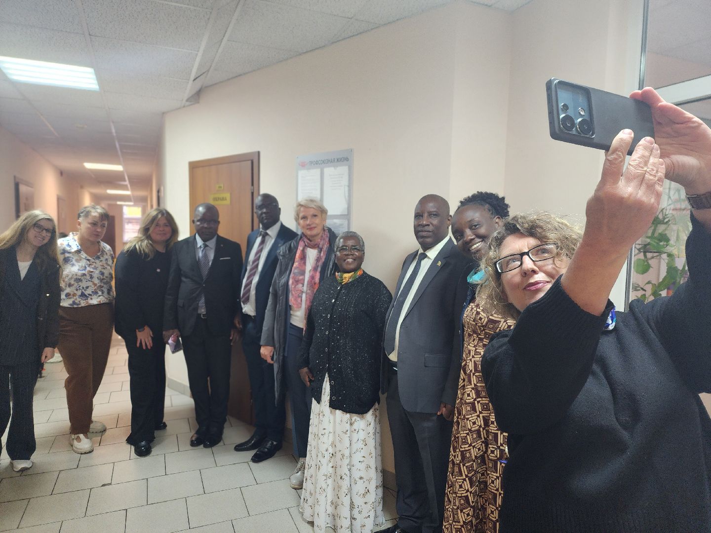 королёв, подстанция скорой помощи в королеве, гости из африки в королеве, делегация, медицина, обмен опытом,