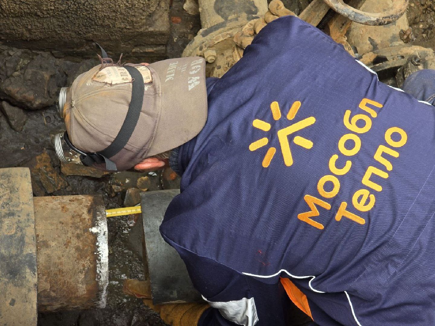 можайск, можайский муниципальный округ, подмосковье, жкх, отопительный сезон, мособлтепло, замена аварийного участка теплотрассы,