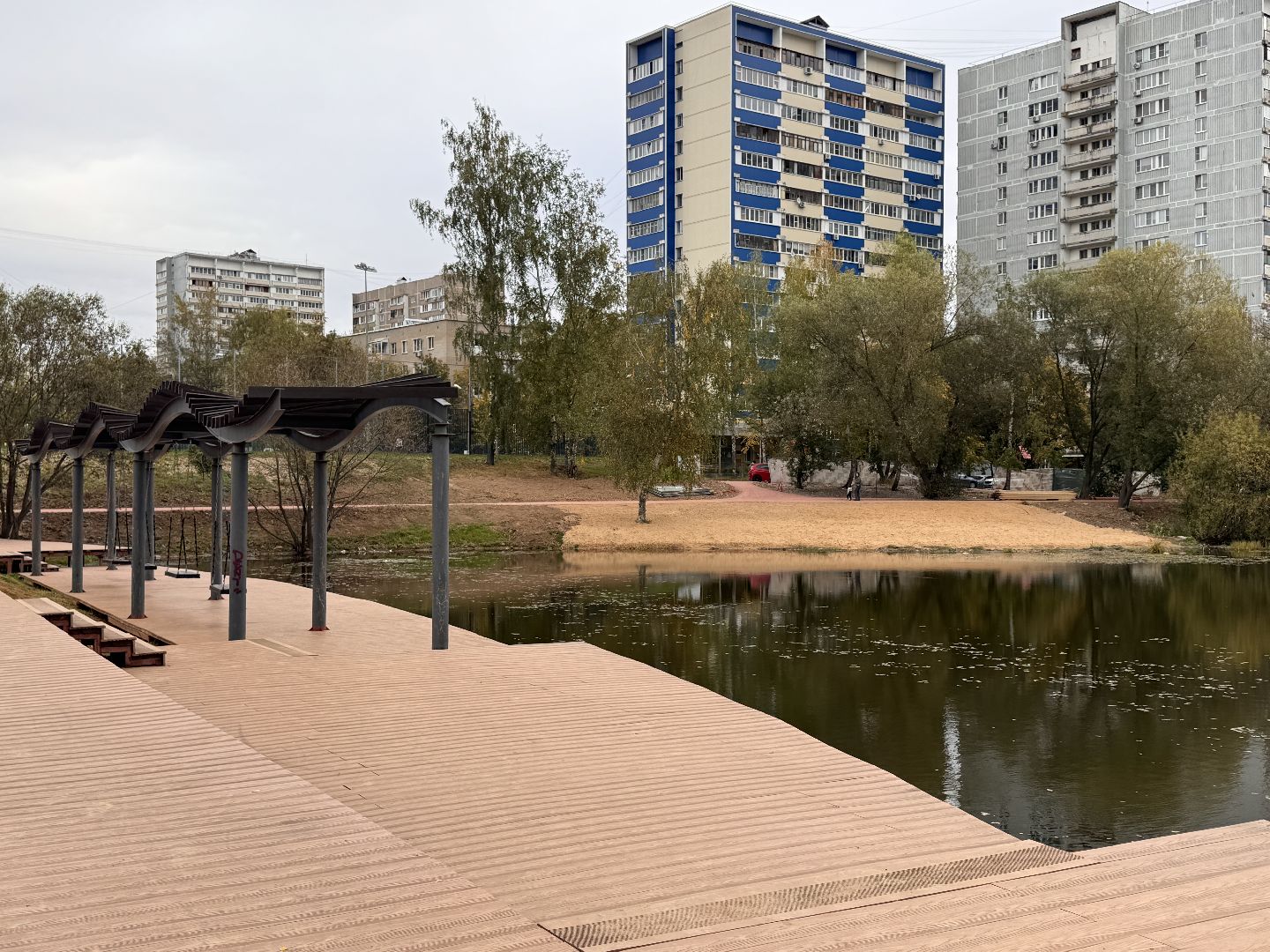 Благоустройство Одинцово, Комсомольский пруд, ЖК Союзный,