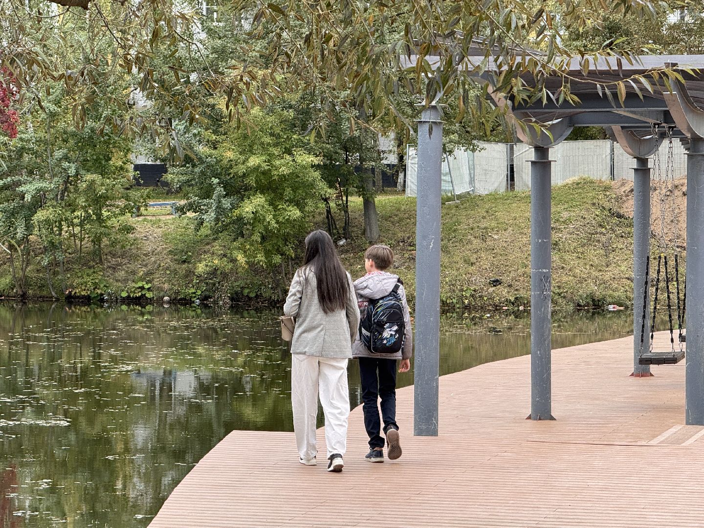Благоустройство Одинцово, Комсомольский пруд, ЖК Союзный,