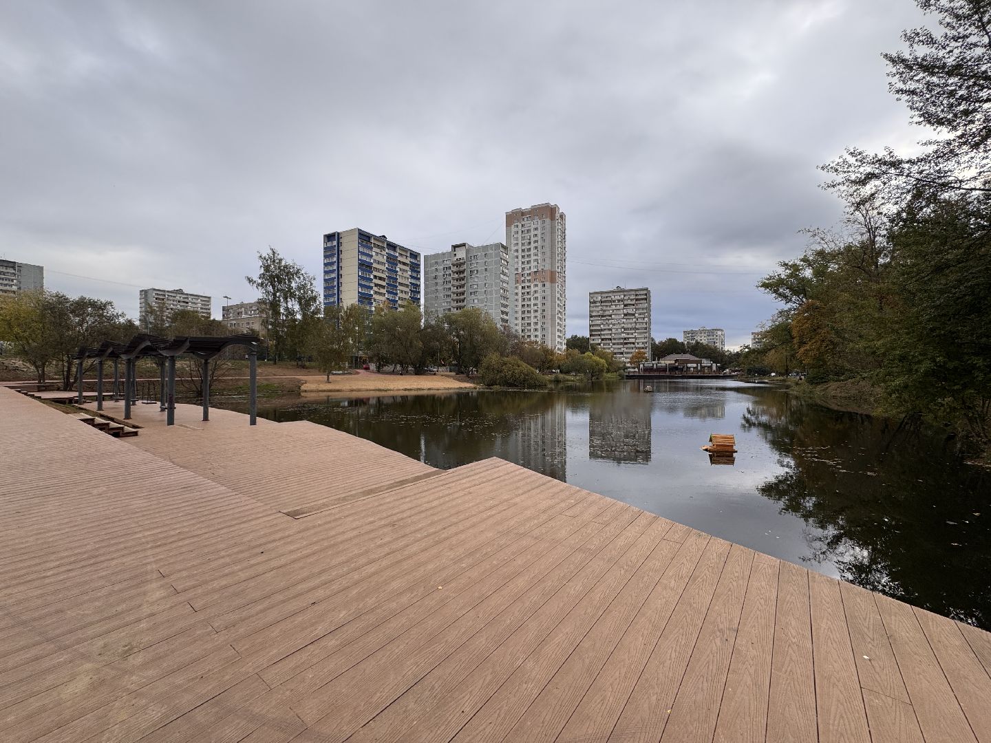 Благоустройство Одинцово, Комсомольский пруд, ЖК Союзный,