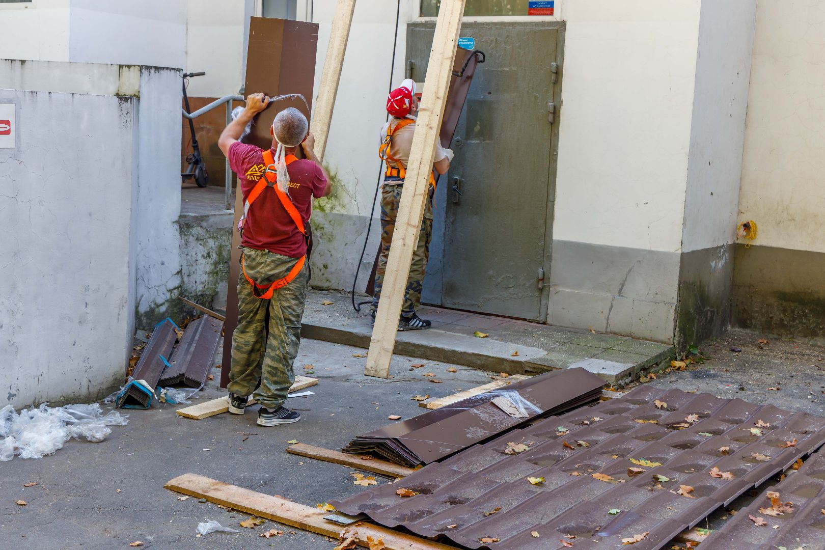 Люберцы, Люберецкая больница,капитальный ремонт кровли,