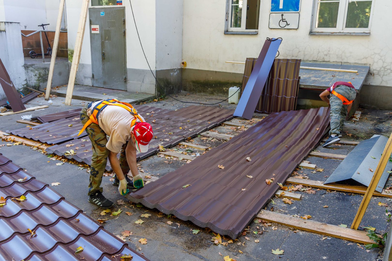 Люберцы, Люберецкая больница,капитальный ремонт кровли,