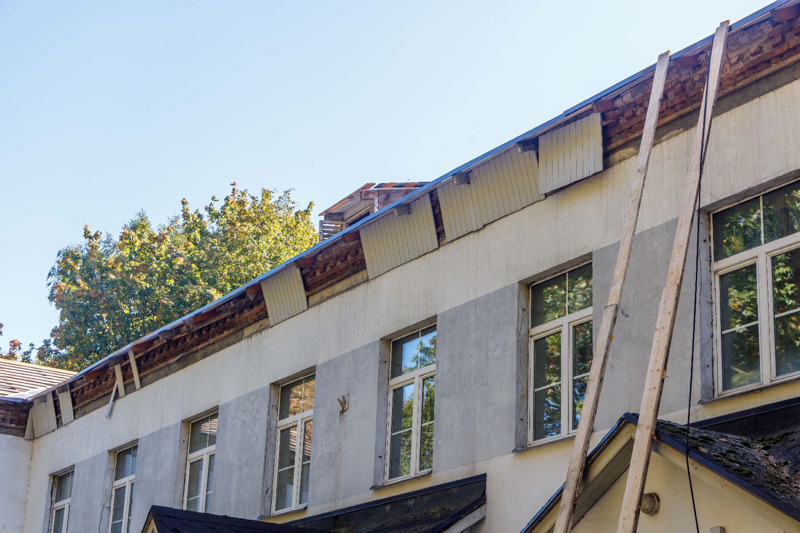 Люберцы, Люберецкая больница,капитальный ремонт кровли,