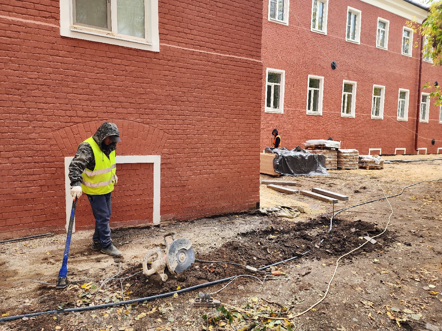 красноармейск, городской округ пушкинский, фонд капитального ремонта, реставрация здания,