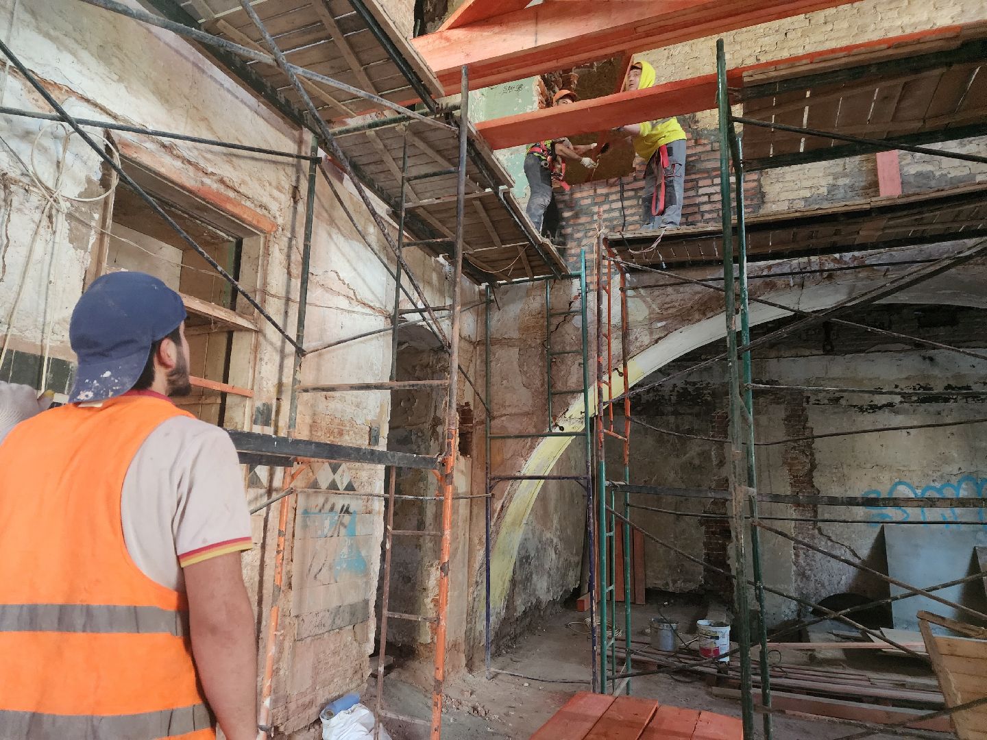 красноармейск, городской округ пушкинский, фонд капитального ремонта, реставрация здания,